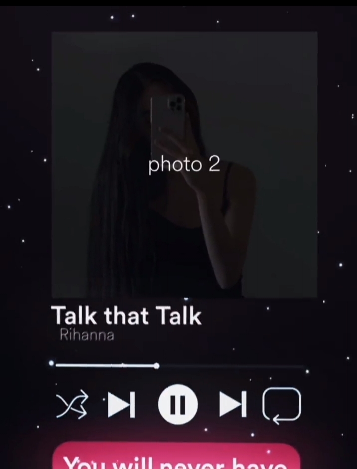 Talk that talk capcut template